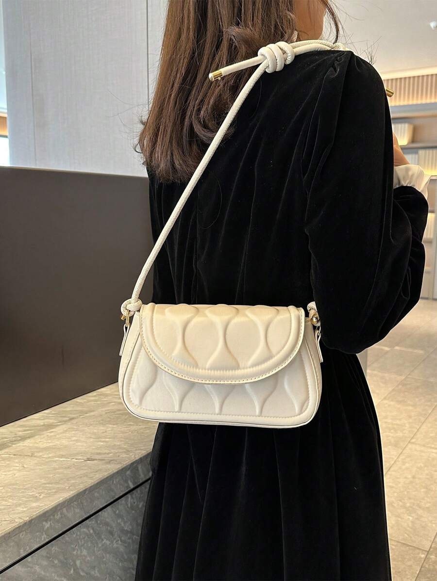 Women's PU Shoulder Crossbody Underarm Bag With Magnetic Closure Casual Fashion Purse Valentine's Day Gift Handbag For Shopping Daily