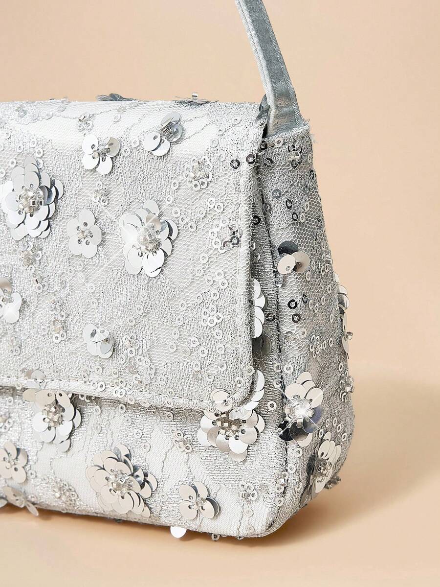 Luxury Glitter Evening Bag Top Handle Purse For Brides Bridesmaids Wedding Guest Prom Party Honeymoon Club Date Night Random Pattern