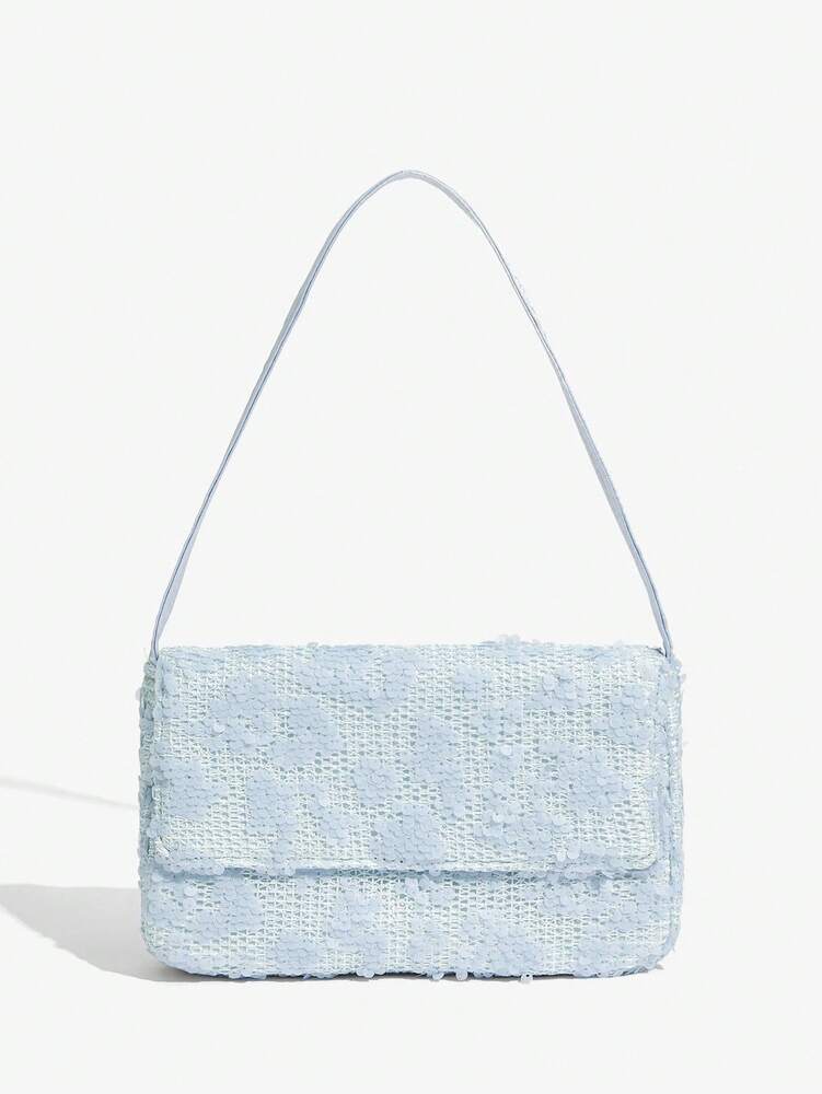 Luxury Glitter Evening Bag Top Handle Purse For Brides Bridesmaids Wedding Guest Prom Party Honeymoon Club Date Night Random Pattern