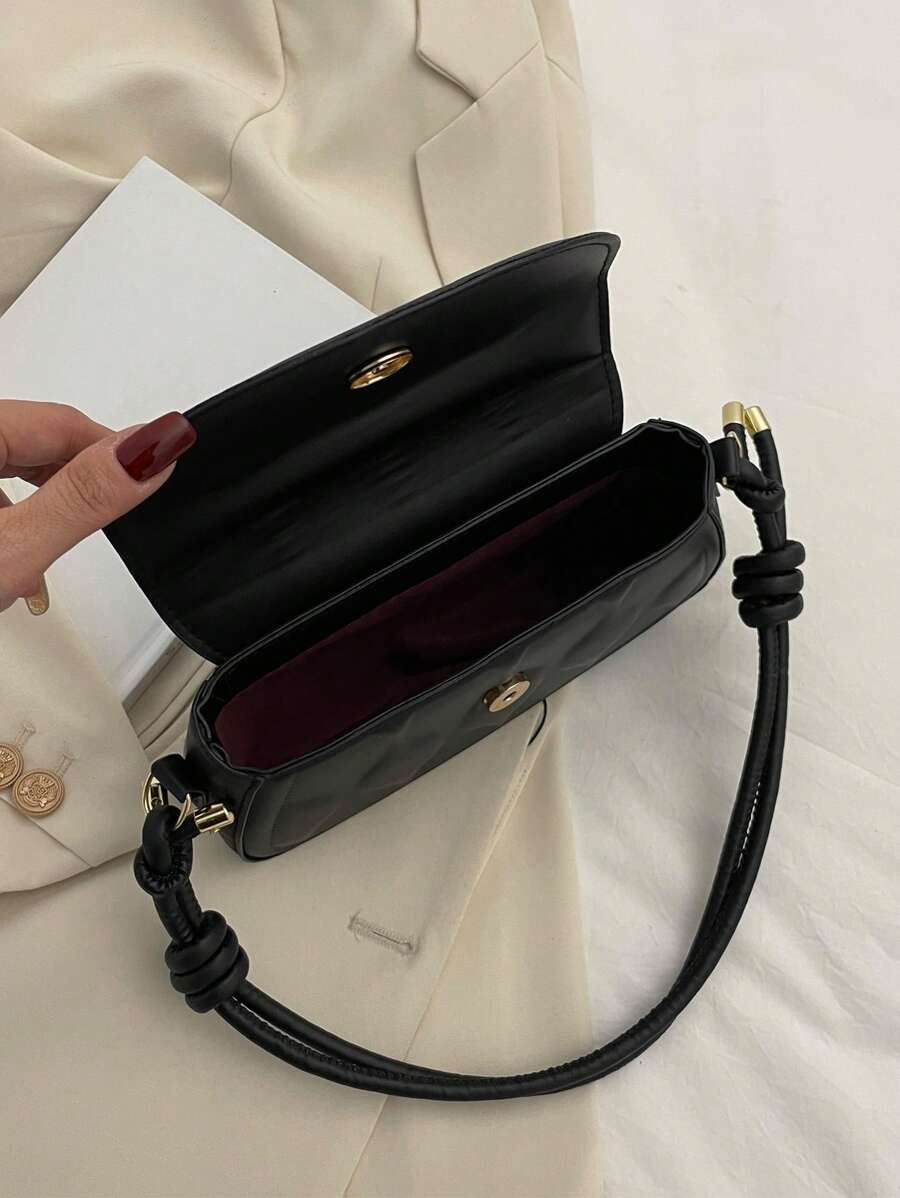 Women's PU Shoulder Crossbody Underarm Bag With Magnetic Closure Casual Fashion Purse Valentine's Day Gift Handbag For Shopping Daily