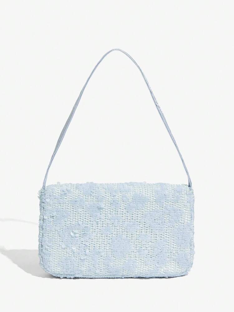 Luxury Glitter Evening Bag Top Handle Purse For Brides Bridesmaids Wedding Guest Prom Party Honeymoon Club Date Night Random Pattern