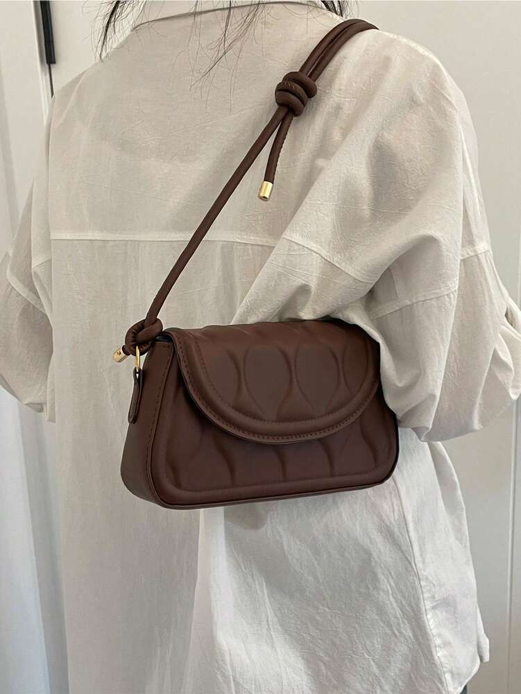 Women's PU Shoulder Crossbody Underarm Bag With Magnetic Closure Casual Fashion Purse Valentine's Day Gift Handbag For Shopping Daily